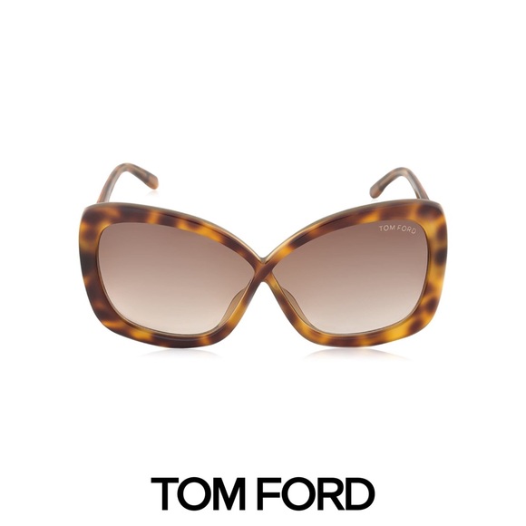 By TOM FORD Calgary Butterfly Vintage Sunglasses, tortoise Havana. - Picture 8 of 8